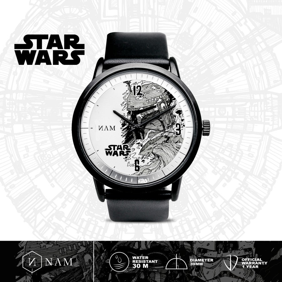 NAM Martapura Star Wars™ Edition Boba Fett White Limited Edition
